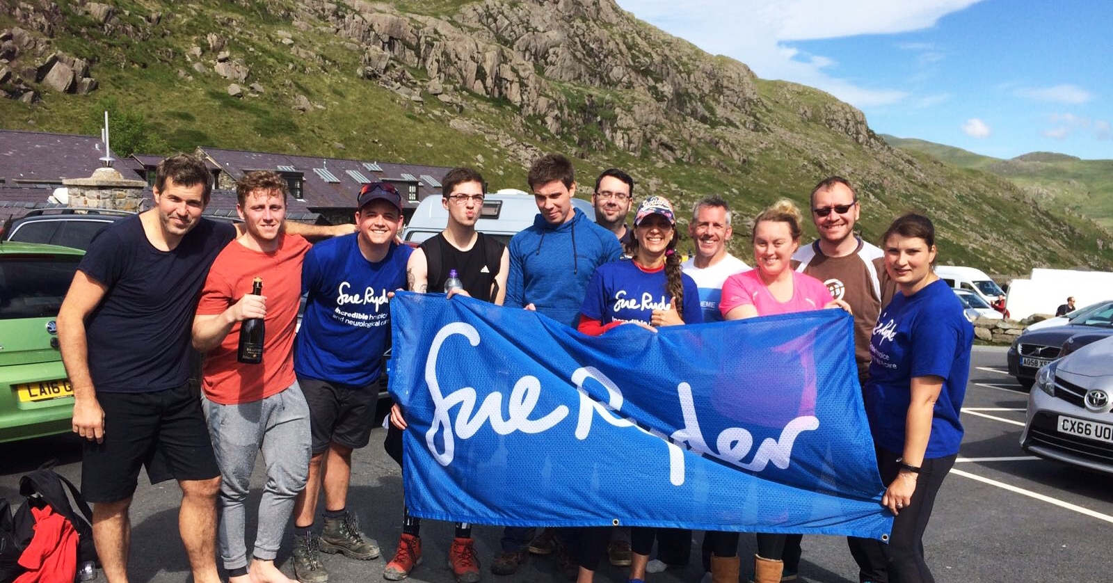 Scaling mountains in the name of charity