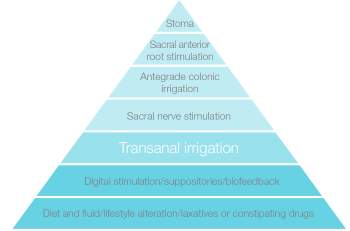 Bowel Management Option Pyramid