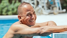 man in the sun