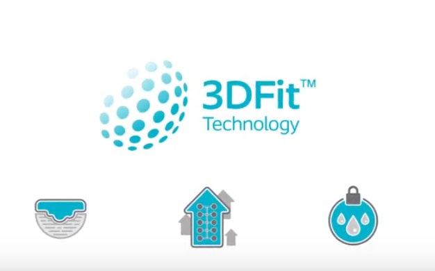 See how Biatain Silicone 3DFit Technology fills the gap and reduces exudate pooling.  