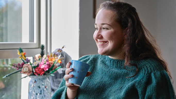 "With Luja, I worry less about getting a UTI because I can completely empty my bladder."
