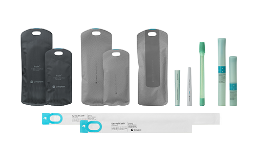 Compact catheters for men and women