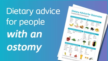 Dietary advice for people with an ostomy