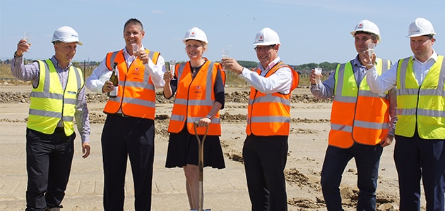 Ground breaking - New UK Distribution Centre 